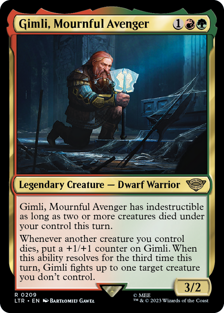 Gimli, Mournful Avenger (209) (LTR)