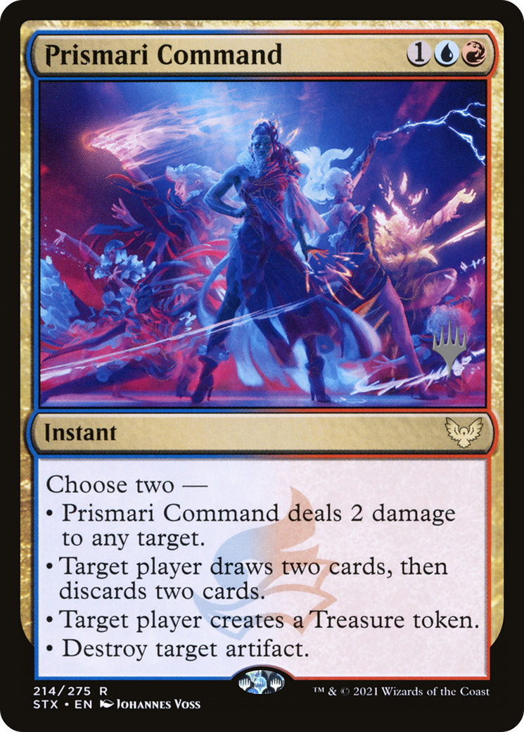 Prismari Command (PPSTX-214) - Strixhaven: School of Mages Promos
