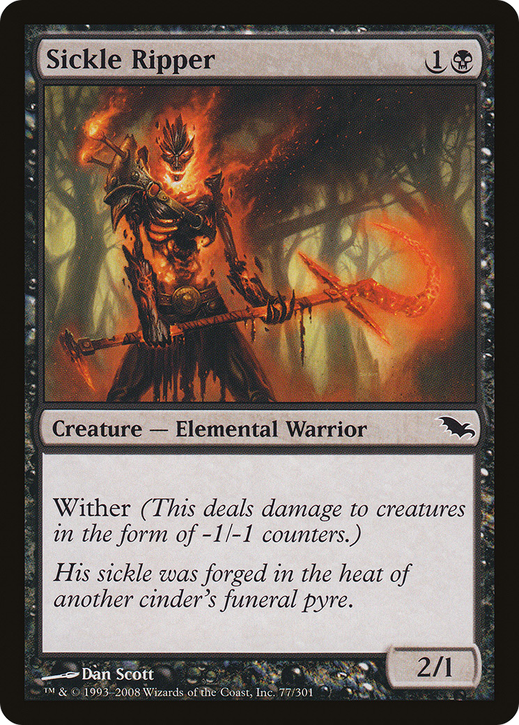 Sickle Ripper (SHM-077) - Shadowmoor
