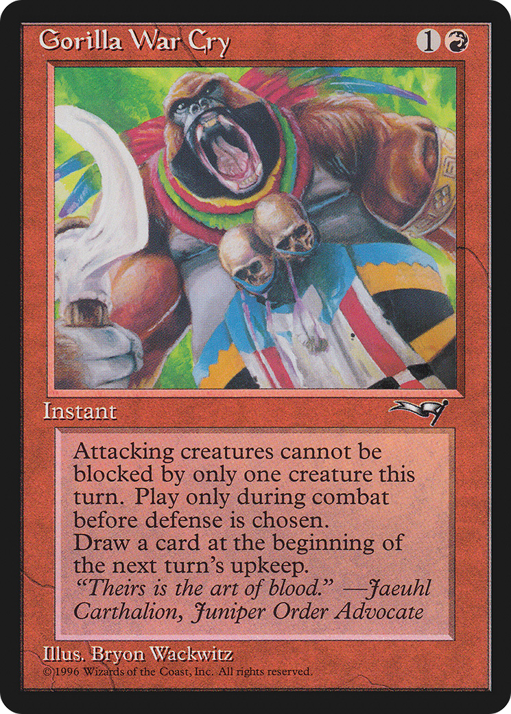 Gorilla War Cry (109) (ALL)