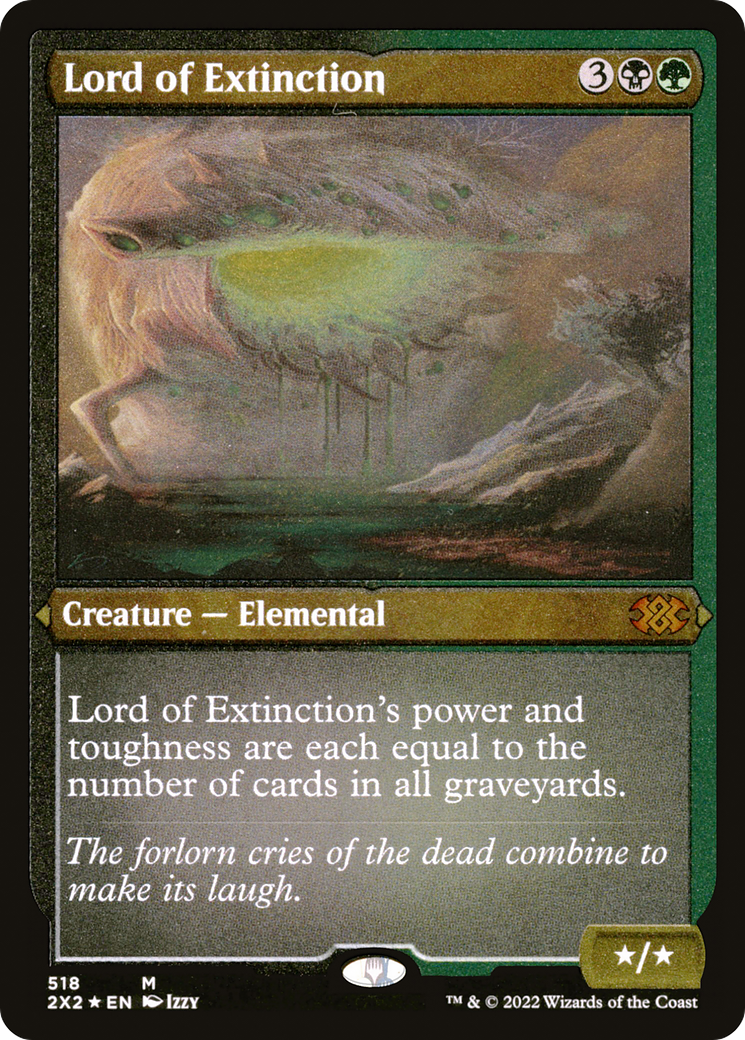 Lord of Extinction (2X2-518) - Double Masters 2022 Foil