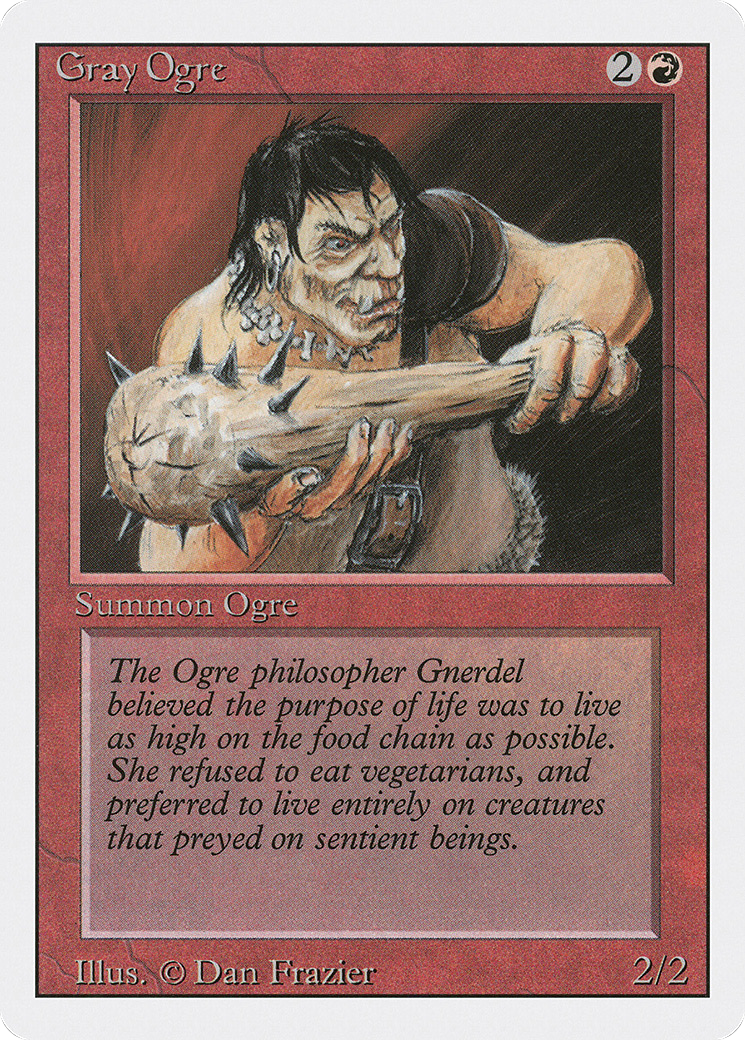 Gray Ogre (3ED)