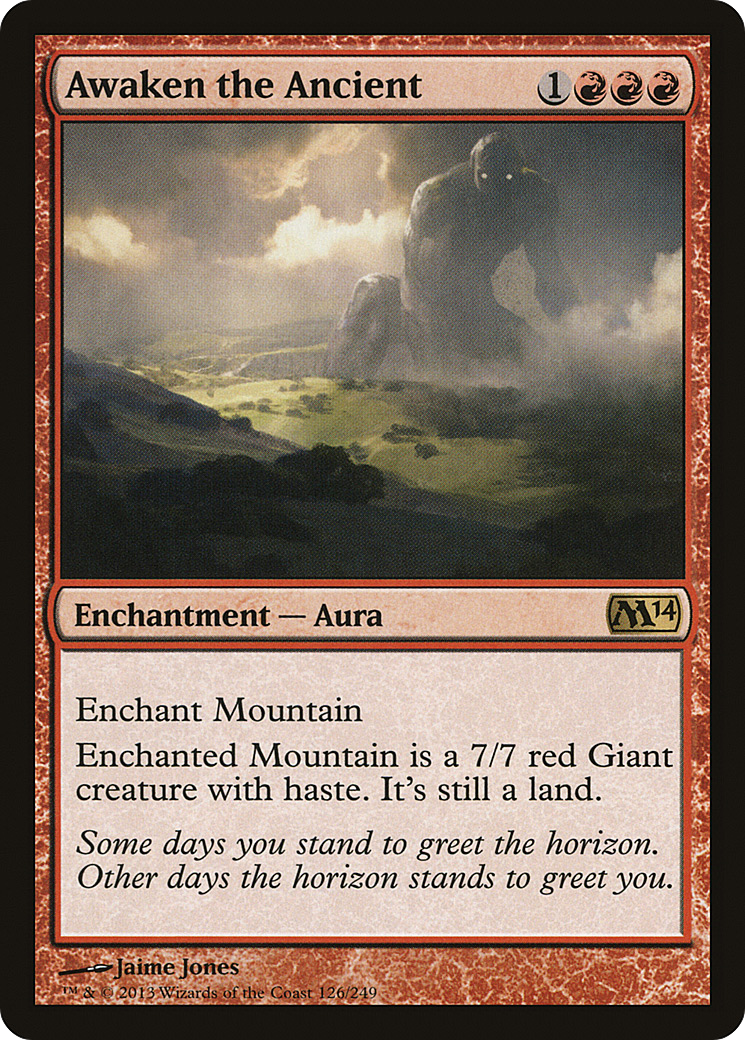 Awaken the Ancient (126) (M14)
