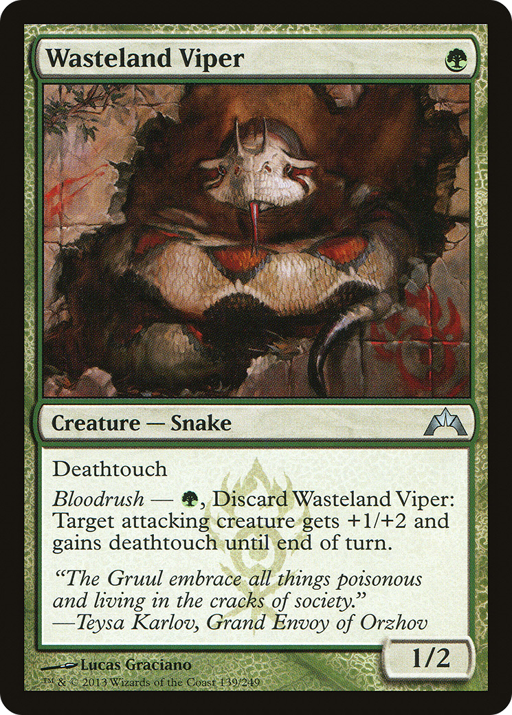 Wasteland Viper (139) (GTC)