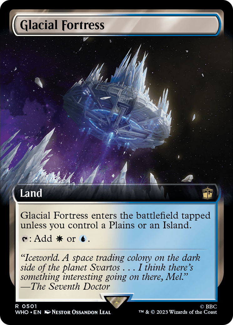 Glacial Fortress (Extended Art) (WHO-501) - Doctor Who: (Extended Art)