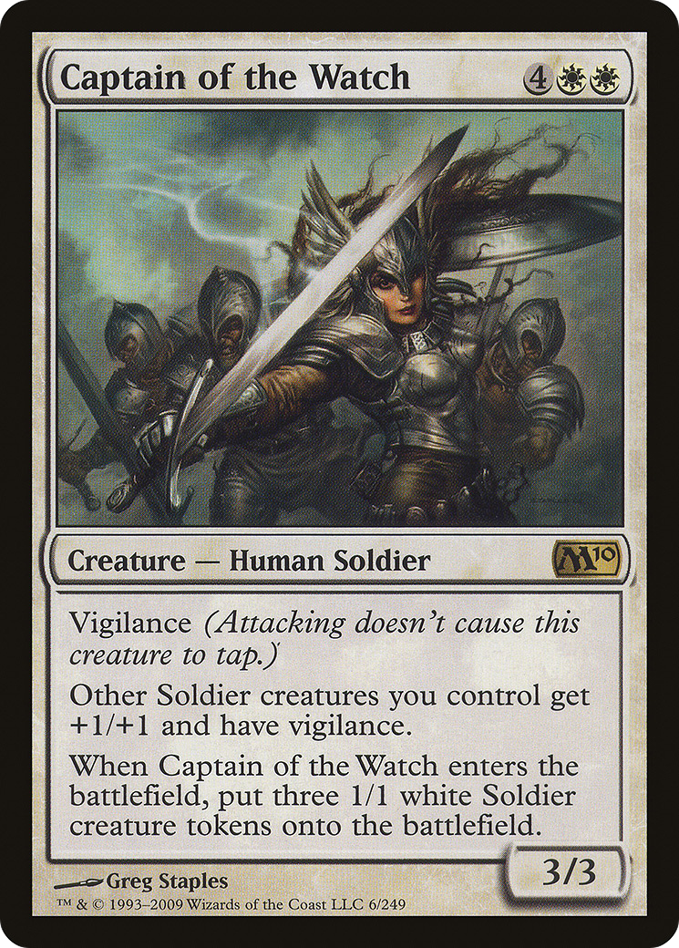 Captain of the Watch (6) (M10)