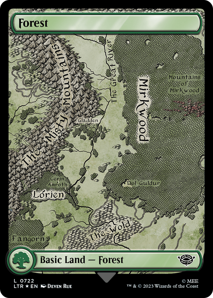Forest (0722) (Surge Foil) (722) (LTR)
