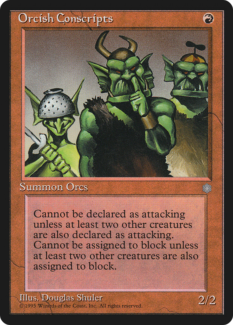 Orcish Conscripts (ICE)