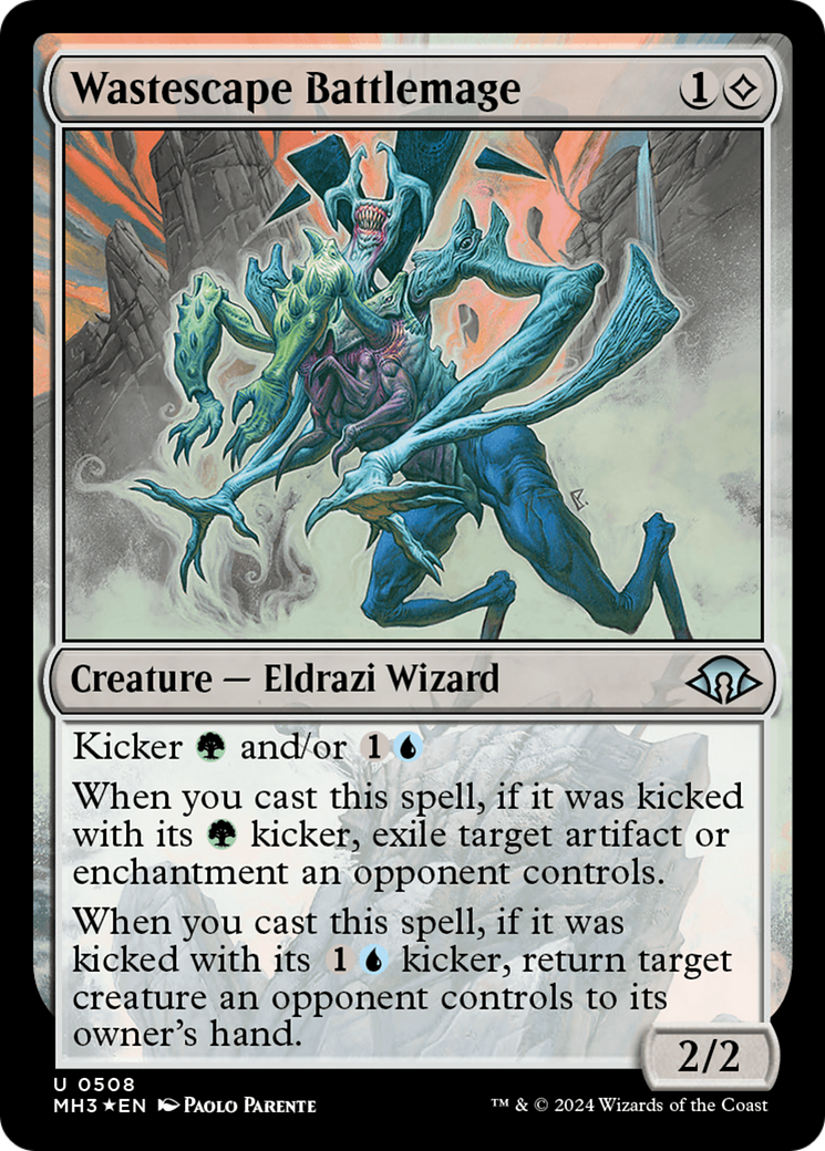 Wastescape Battlemage (Ripple Foil) (508) (MH3)