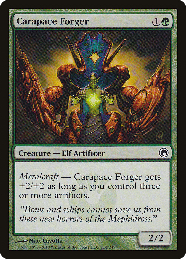 Carapace Forger (114) (SOM)