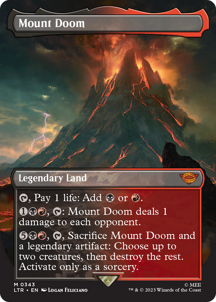 Mount Doom (Borderless) (343) (LTR)
