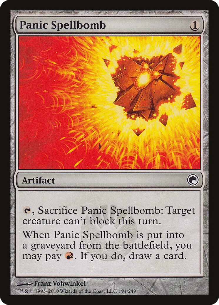 Panic Spellbomb (191) (SOM)