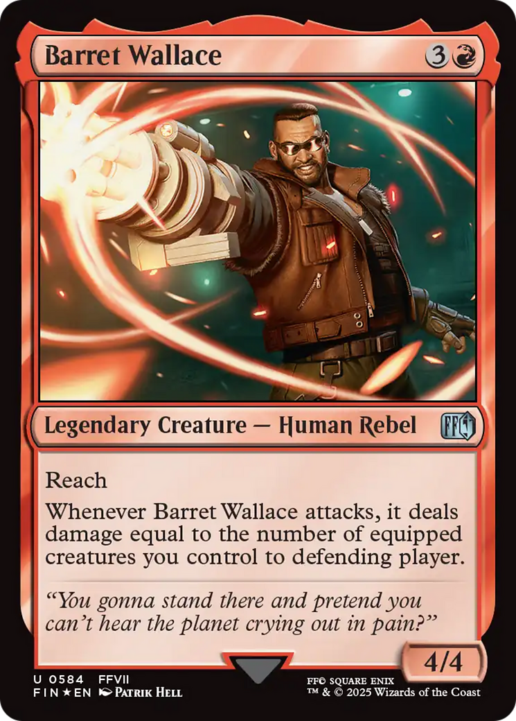 Barret Wallace (Surge Foil) (584) (FIN)