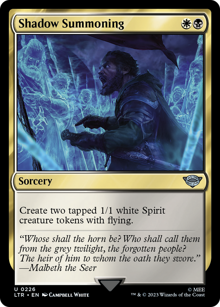 Shadow Summoning (226) (LTR)