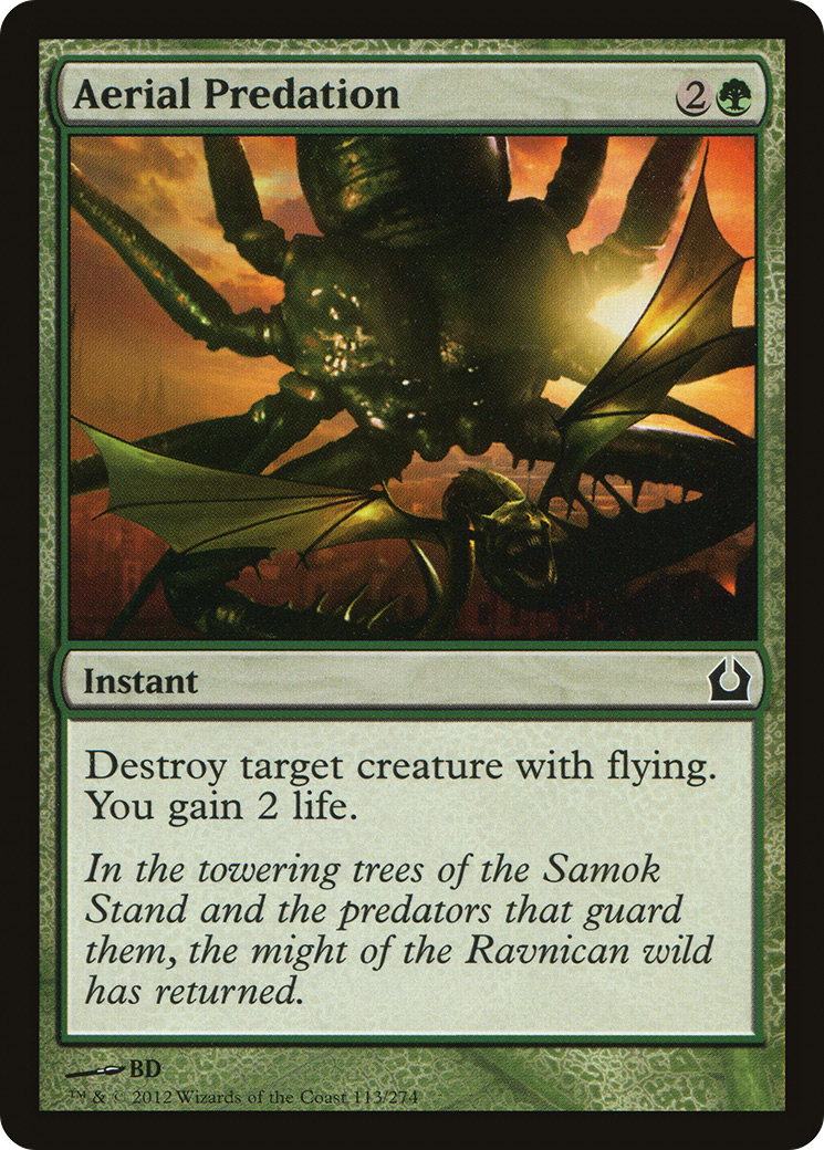 Aerial Predation (113) (RTR)