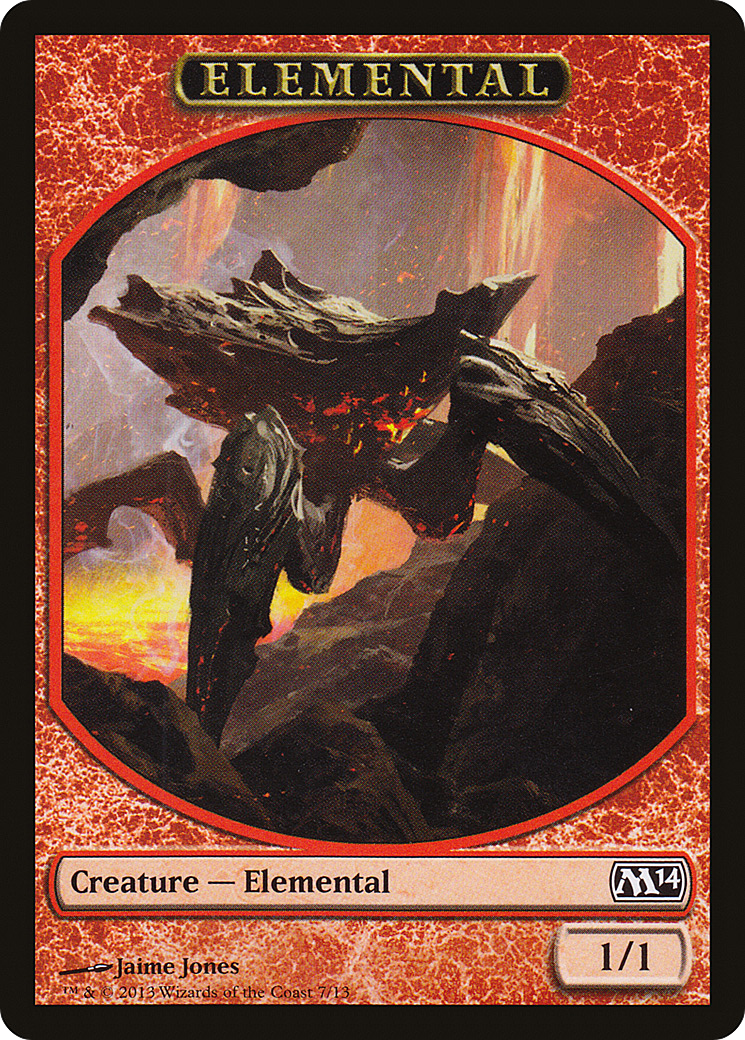 Elemental Token (7) (7) (M14)