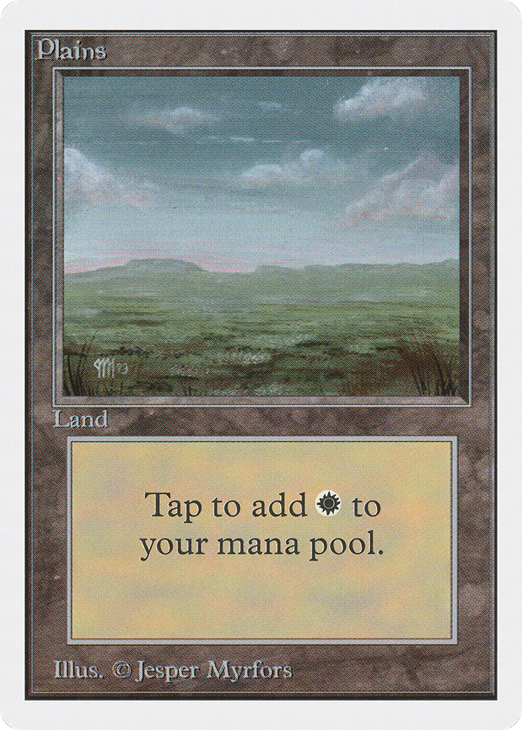 Plains (C) (2ED-290) - Unlimited Edition