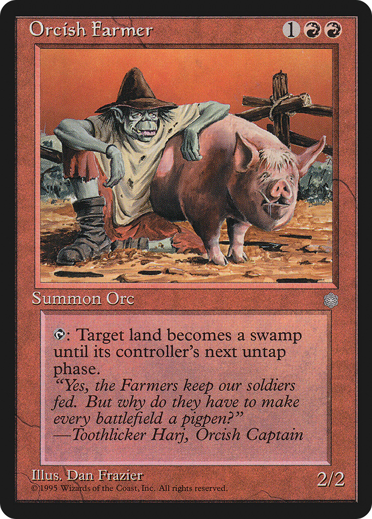 Orcish Farmer (207) (ICE)