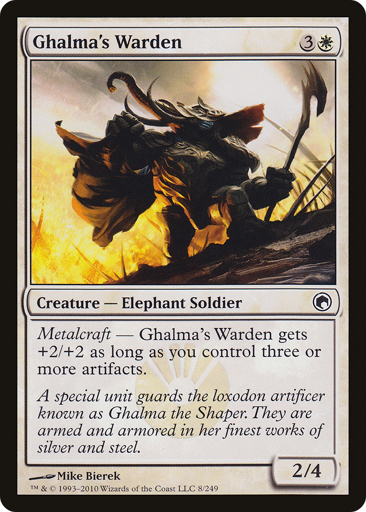 Ghalma's Warden (8) (SOM)