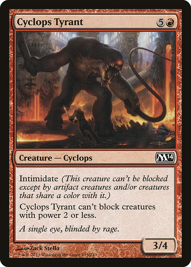 Cyclops Tyrant (135) (M14)