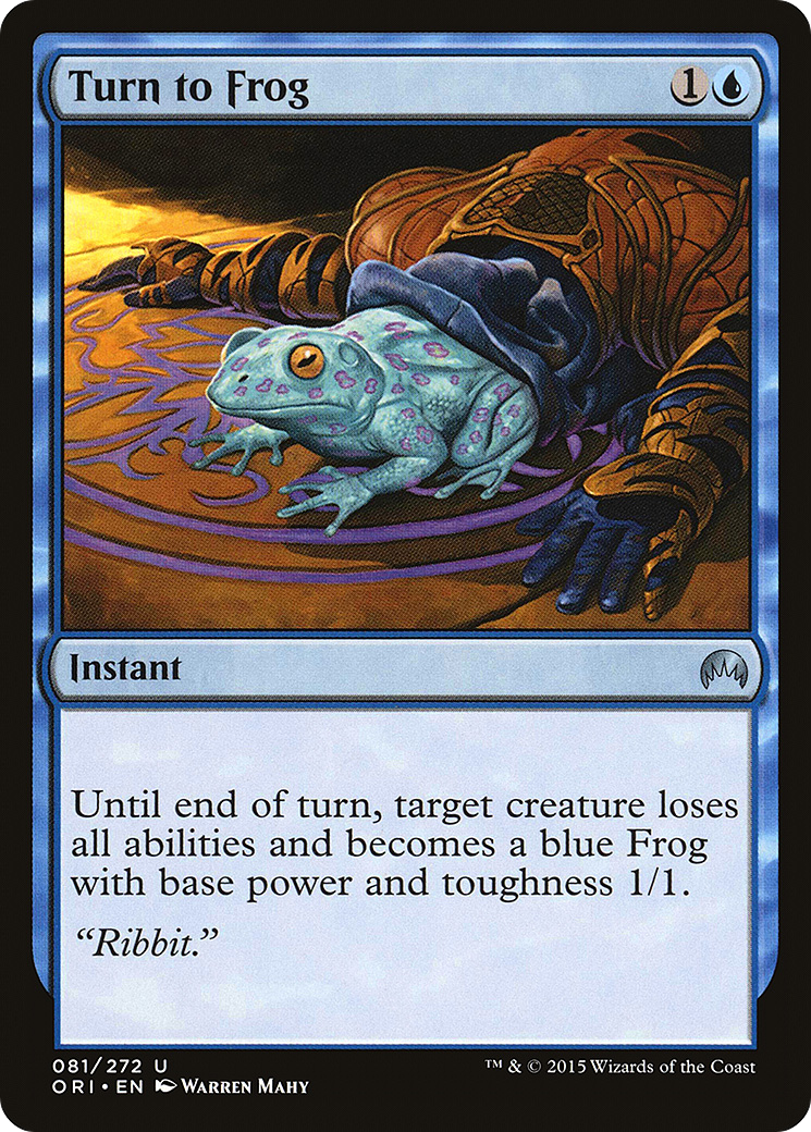 Turn to Frog (81) (ORI)