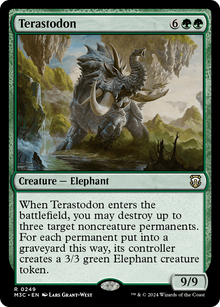 Terastodon (M3C-249) - Modern Horizons 3 Commander Ripple Foil