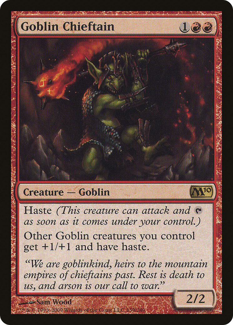 Goblin Chieftain (139) (M10)