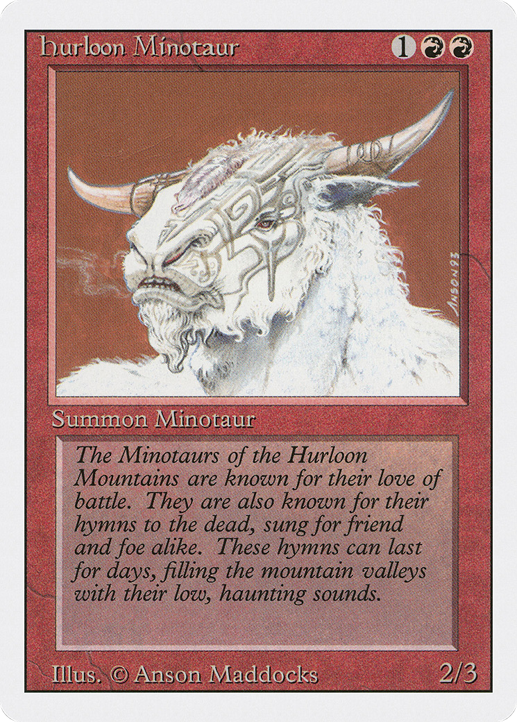 Hurloon Minotaur (3ED)