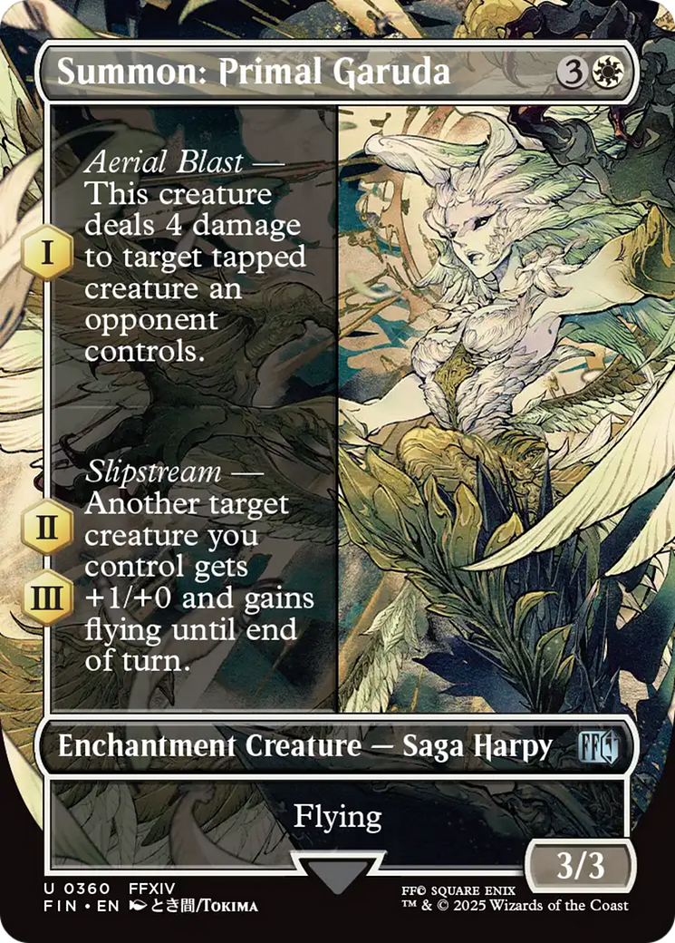 Summon: Primal Garuda (Borderless) (360) (FIN)
