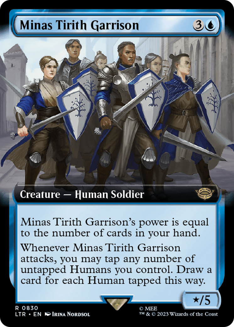 Minas Tirith Garrison (Extended Art) (830) (LTR)