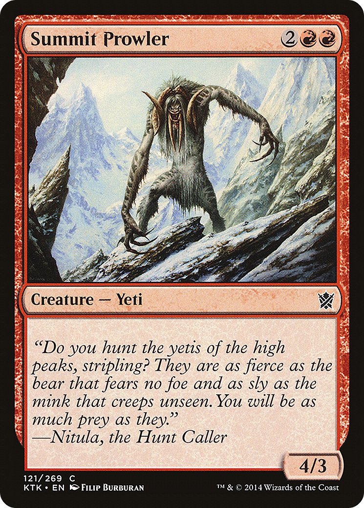 Summit Prowler (121) (KTK)