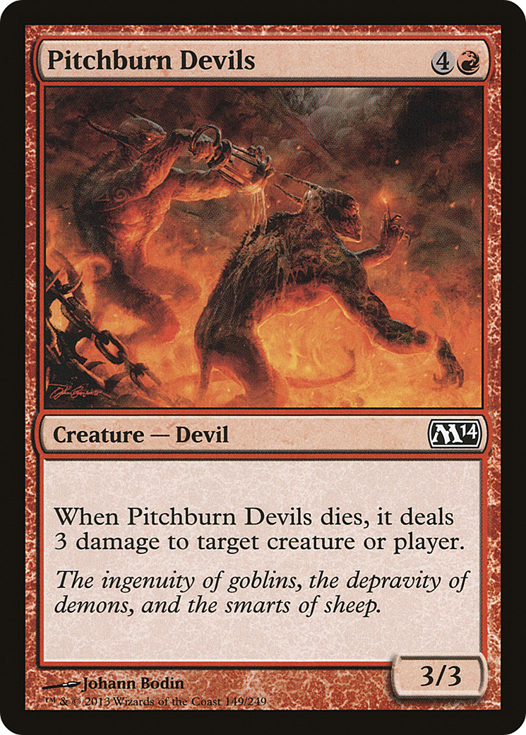 Pitchburn Devils (149) (M14)