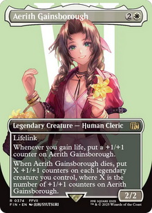 Aerith Gainsborough (Borderless) (374) (FIN)