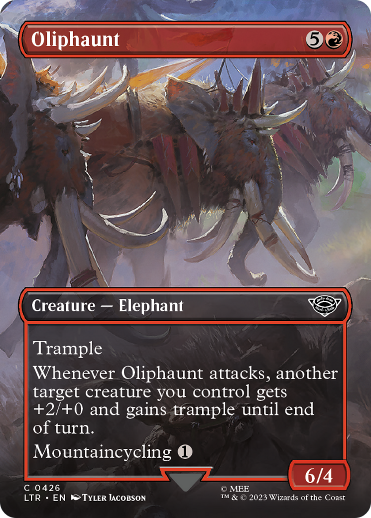 Oliphaunt (Borderless) (426) (LTR)
