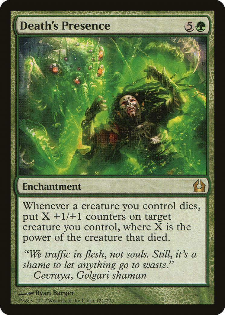 Death's Presence (121) (RTR)