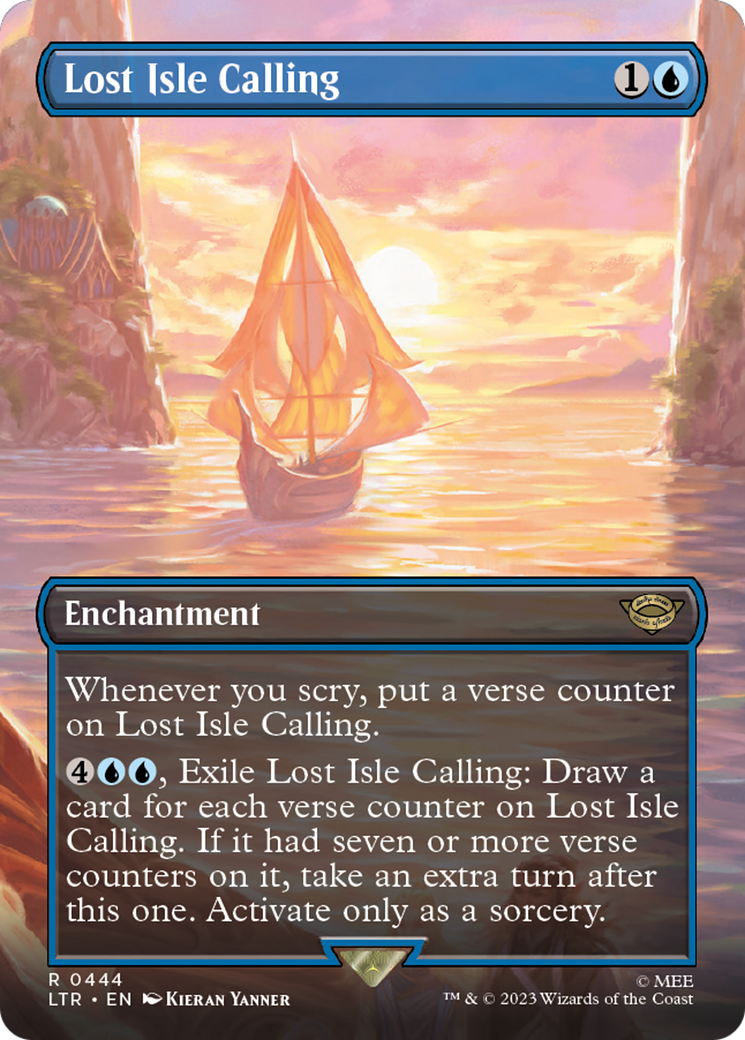 Lost Isle Calling (Borderless) (444) (LTR)