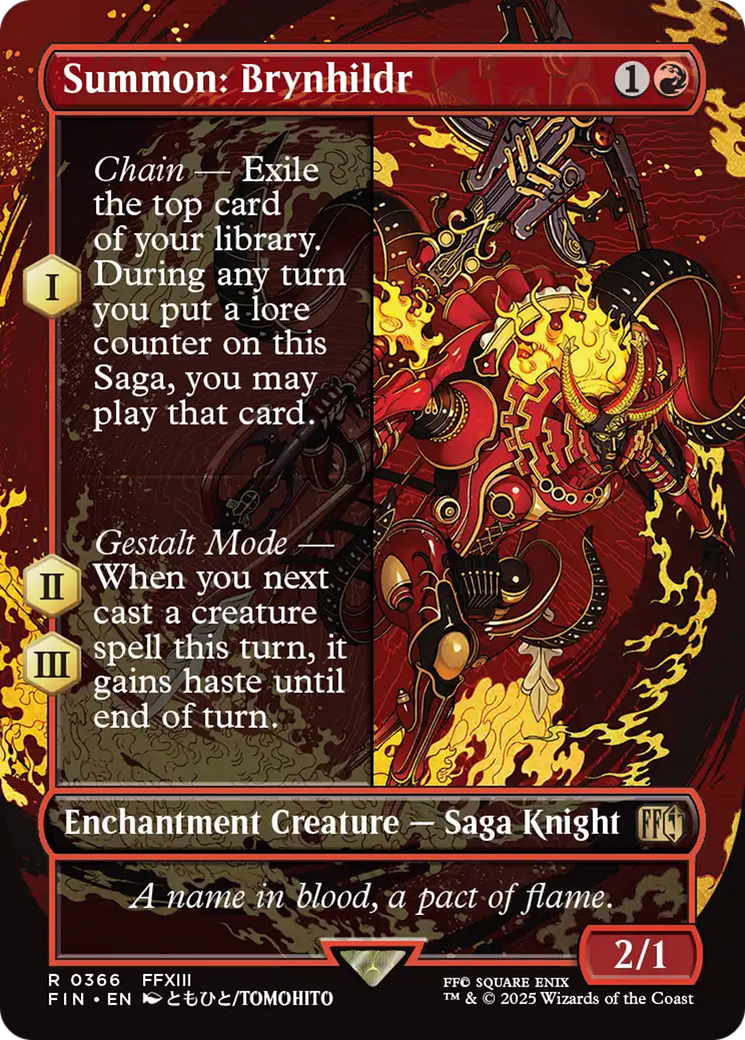 Summon: Brynhildr (Borderless) (366) (FIN)