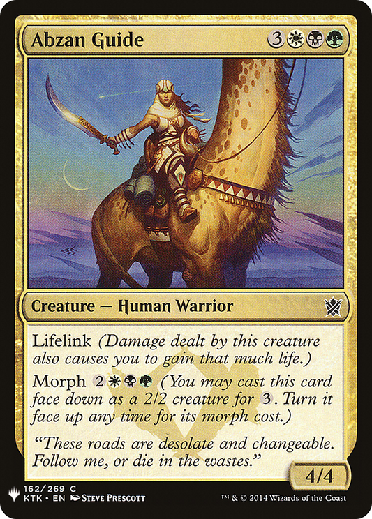 Abzan Guide (162) (LIST)