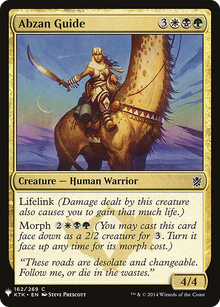 Abzan Guide (162) (LIST)