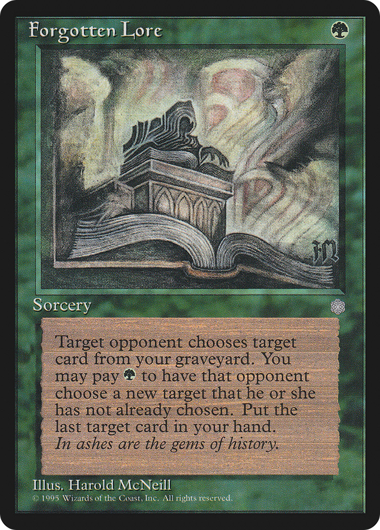Forgotten Lore (ICE)