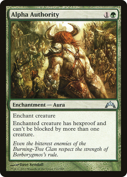 Alpha Authority (114) (GTC)
