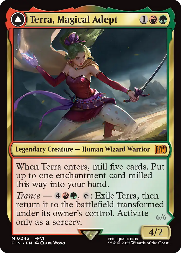Terra, Magical Adept (245) (FIN)