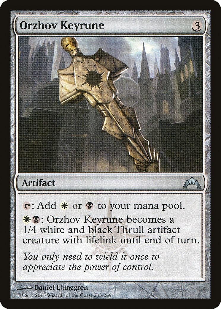 Orzhov Keyrune (233) (GTC)