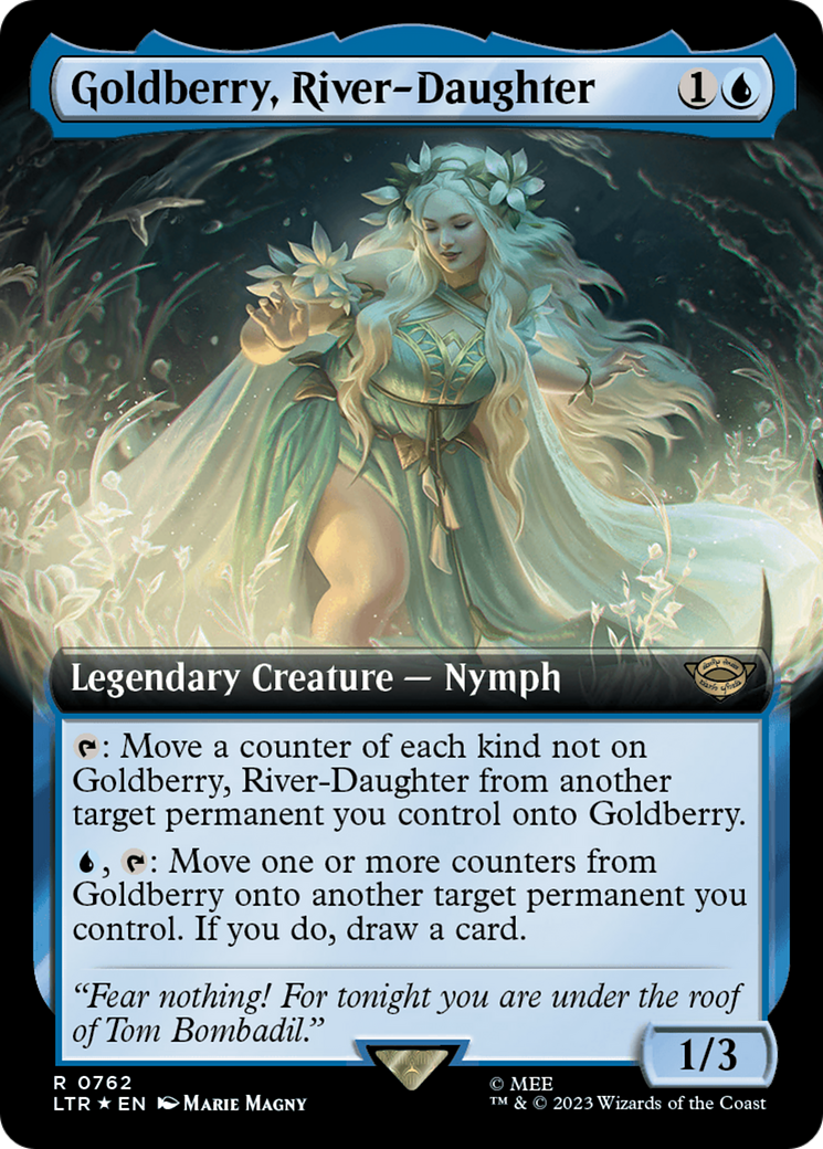 Goldberry, River-Daughter (Extended Art) (Surge Foil) (762) (LTR)