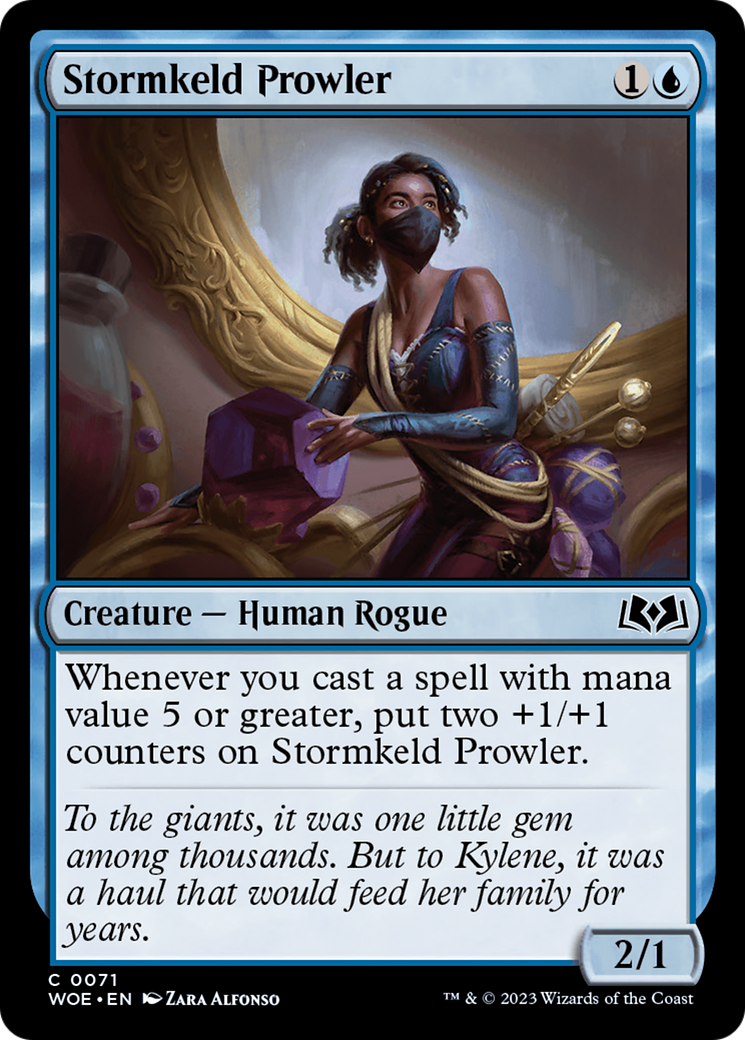 Stormkeld Prowler (WOE-071) - Wilds of Eldraine Foil