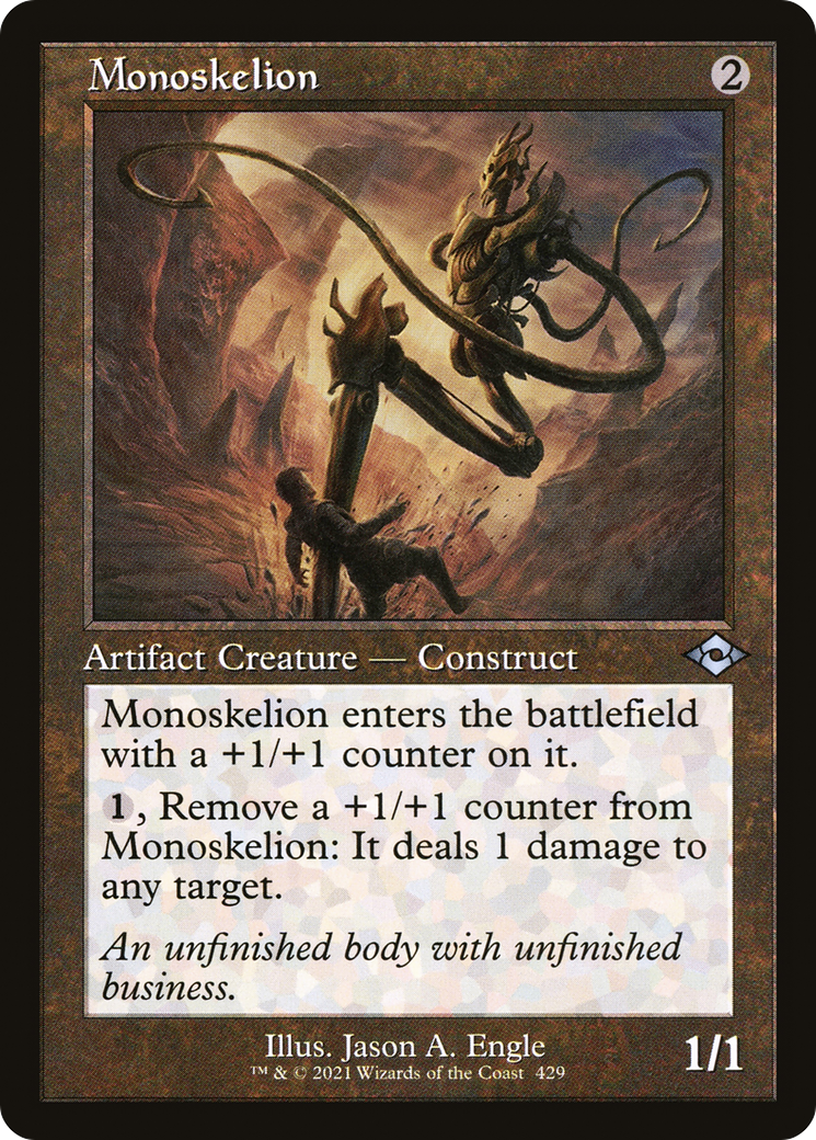 Monoskelion (Retro Frame) (MH2-429) - Modern Horizons 2 Foil