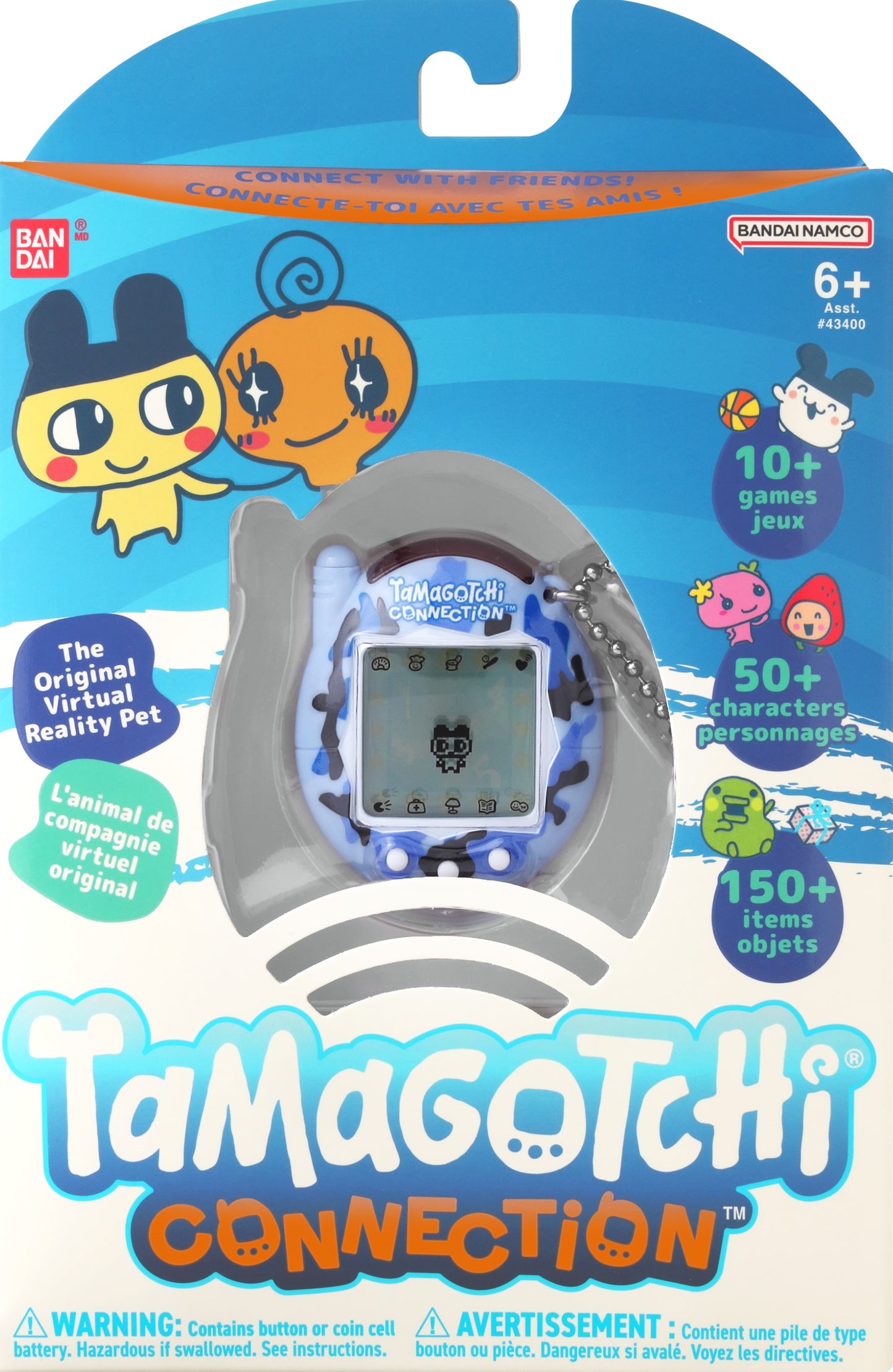 TAMAGOTCHI CONNECTION WILD BLUE
